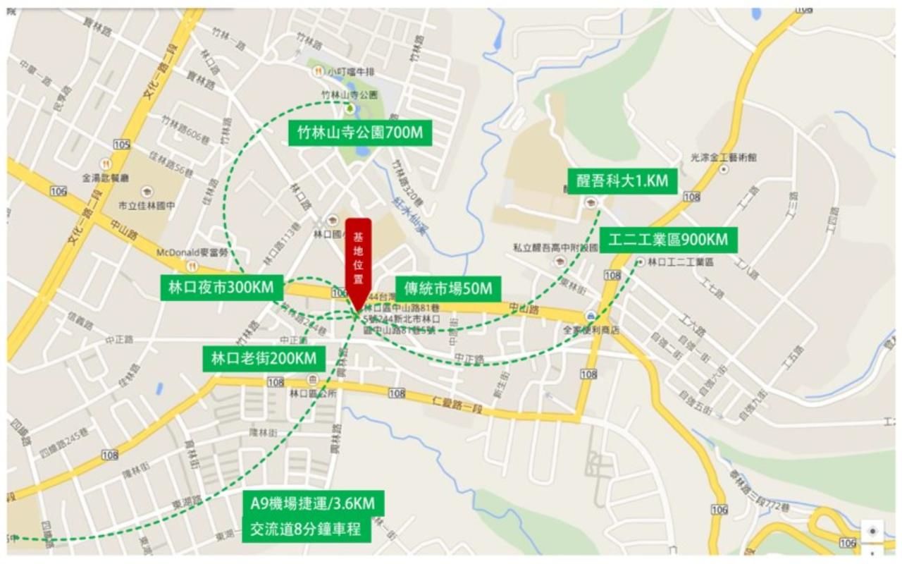 中山源品區域優勢圖